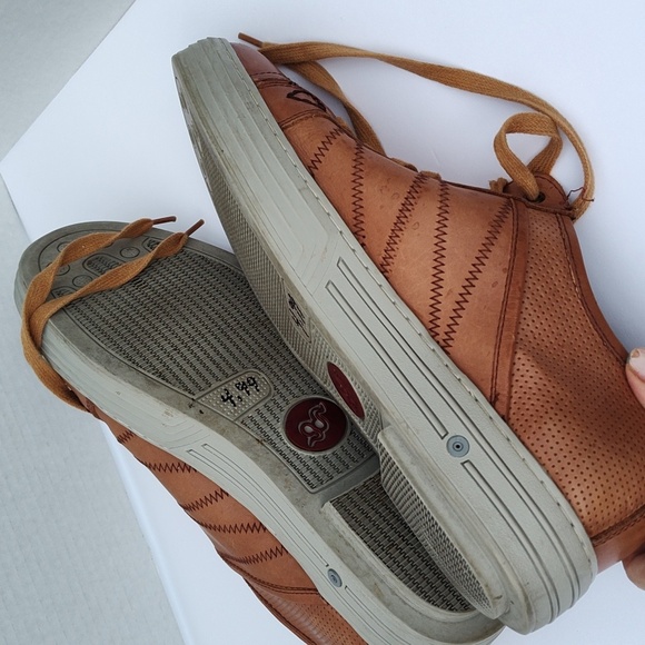 Gravity Defyer Men's Orthopedic Brown Leather Casual Size 9 - Picture 10 of 12